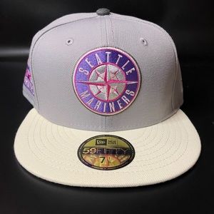 Seattle Mariners New Era Fitted Hat 59FIFTY 30th Anniversary Side Patch